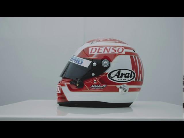 2020 WEC Spa - Kazuki Nakajima Helmet