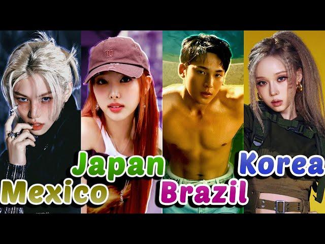 The 10 Most Viewed Kpop Groups in Each Country on YouTube 2024