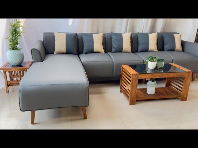 Sofa Set: Aspire L Shaped Sofa Set | Sofa Set Designs For Living Room 2024 | Sofa Set Online