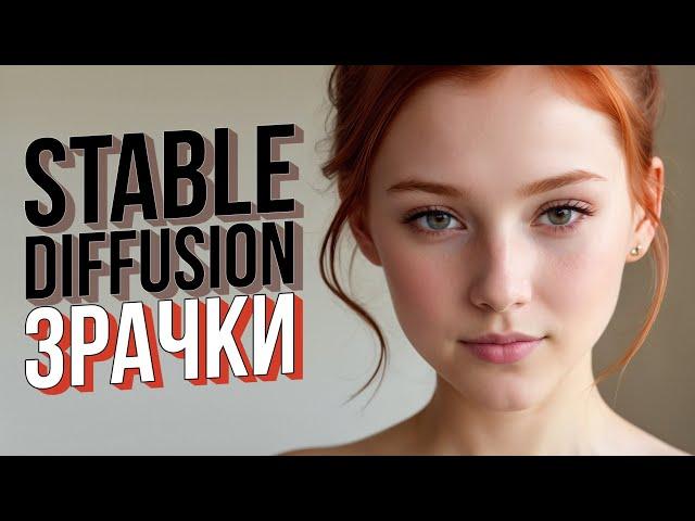 Stable Diffusion – Идеальные зрачки – Техника для ленивых