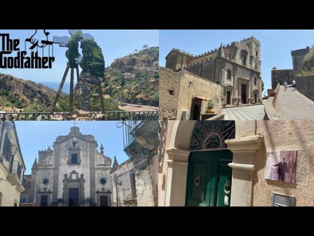 The Godfather's Sicilian Locations - Then VS Now - The Godfather 50th Anniversary