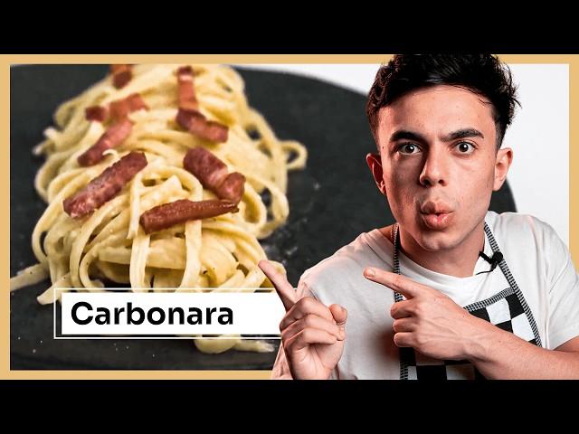 MACARRÃO À CARBONARA | Cozinheiro Tommy