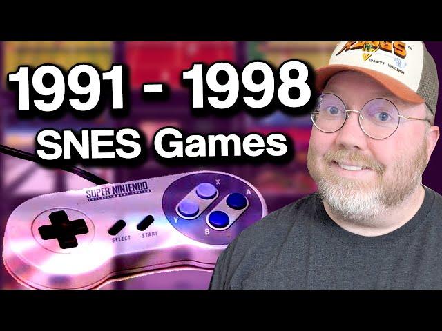 Best (and Worst) SNES Games 1991 - 1998 marathon