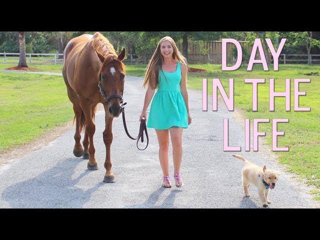 DAY IN THE LIFE OF AN EVERYDAY EQUESTRIAN! [BARN VLOG]!