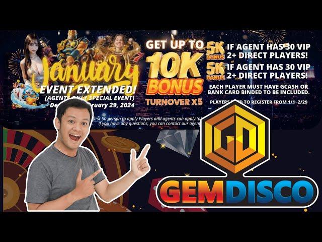 GEMDISCO: NEW 30% CASHBACK PROMO!!