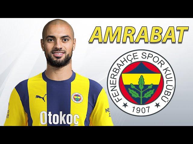 Sofyan Amrabat ● Welcome to Fenerbahce 🟡 Best Skills, Tackles & Passes