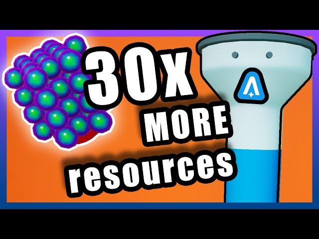 FASTEST resource collection with overclocked extractors Astroneer