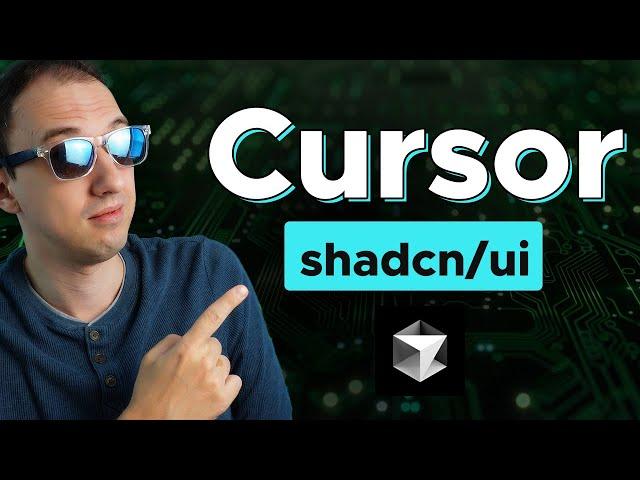 Stop using v0 - do THIS instead (Cursor + shadcn/ui)