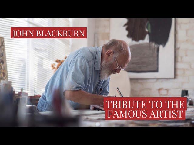 John Blackburn exhibition opening at Vanner Gallery in Salisbury