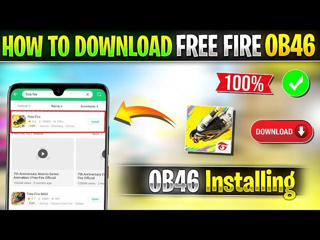 How to download Free fire OB46 New Version  | Free fire update Kaise kare |  Free Fire Download link