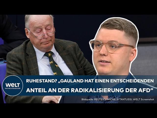 DEUTSCHLAND: AfD-Urgestein Alexander Gauland wird den Bundestag verlassen