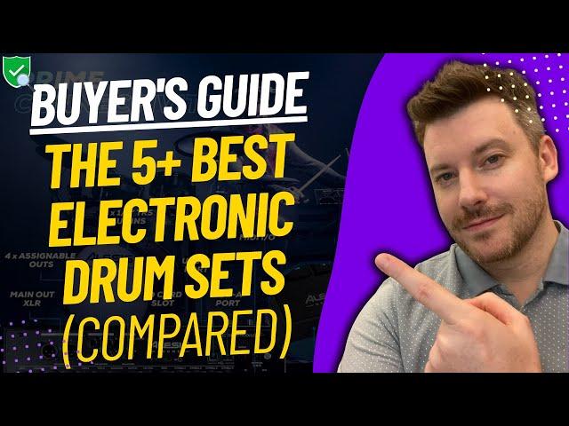 TOP 5 Best Electronic Drum Sets | Best Electronic Drum Set Reviews (2024)