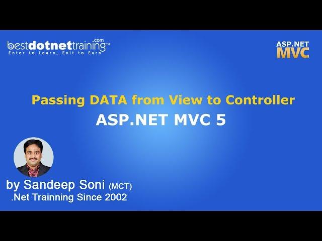 MVC | Passing DATA from Controller to View