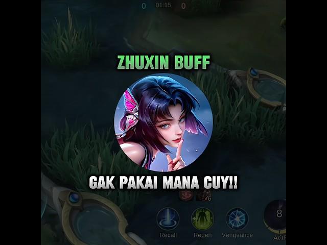 Zhuxin Buff gak pakai mana cuy!! #mobilelegends #mlbb #shorts