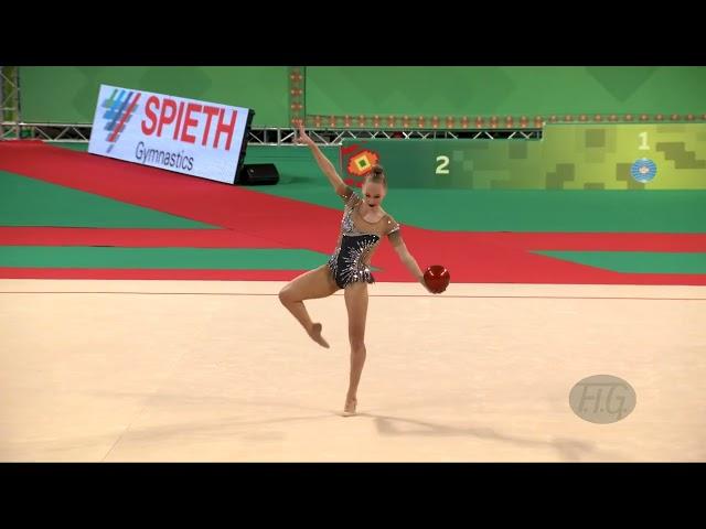 SOKOLOVA Anna (CYP) - 2022 Rhythmic Worlds, Sofia (BUL) - Qualifications Ball