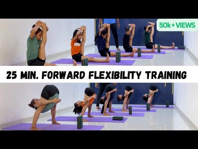 Forward Flexibility Training/Forward And Leg Muscles Exercises/Hamstring Muscles Opening Practices.