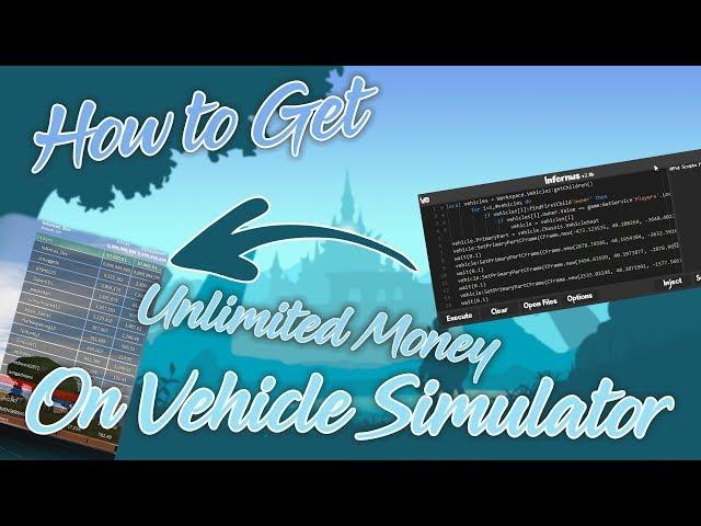 OP Vehicle Simulator script | Unlimited Money, Vehicle speed etc! | Working ️| Jul 10