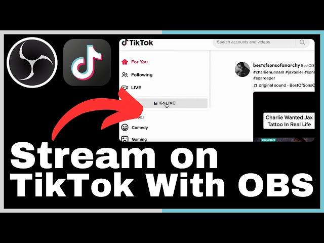 How to Stream On TikTok With OBS Studio