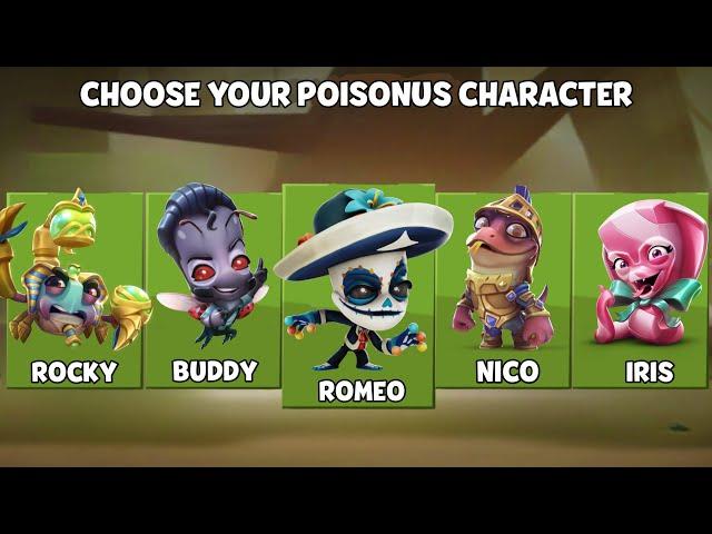 Choose your Favourite Poisonous Character | Zooba