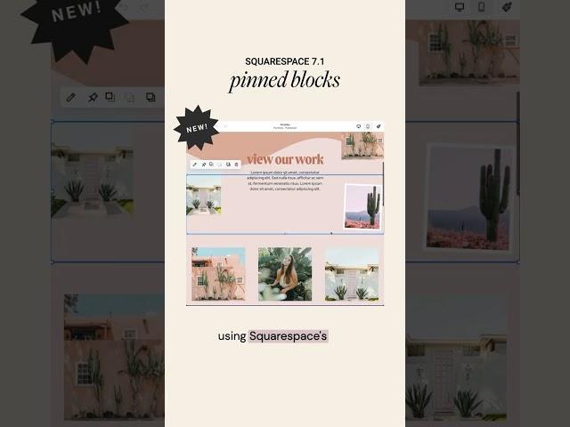  New Squarespace feature alert!