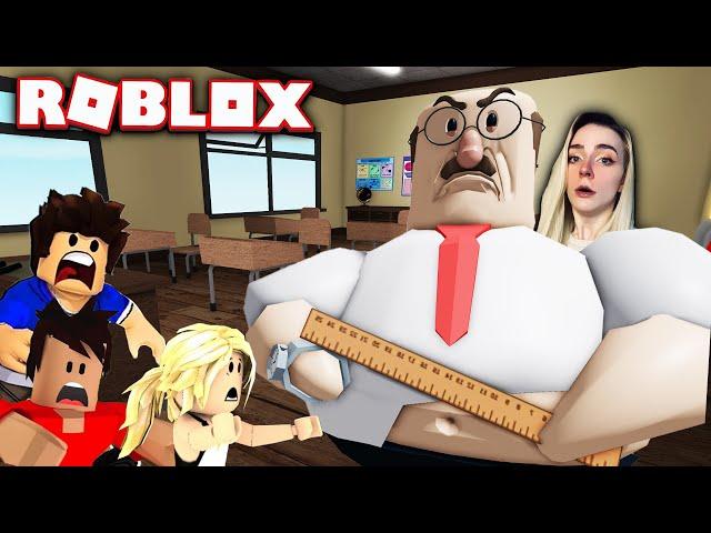 ПОБЕГ ИЗ ШКОЛЫ ОТ ТОЛСТОГО УЧИТЕЛЯ МИСТЕРА ПИКЛА!  Roblox GREAT SCHOOL