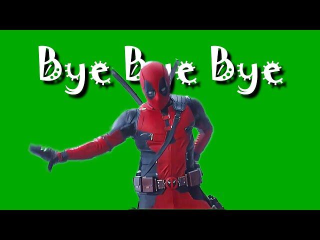 Deadpool and Wolverine - Bye Bye Bye - NSYNC Green Screen Dance | @vfxnoob