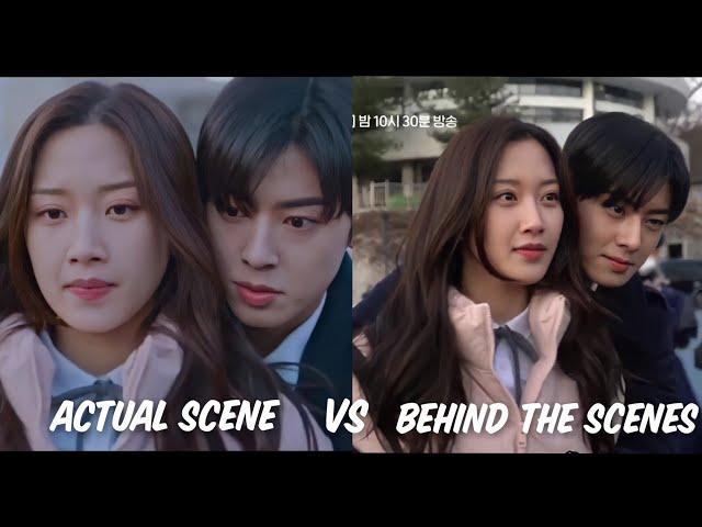 True Beauty Actual Scene VS Behind The Scenes