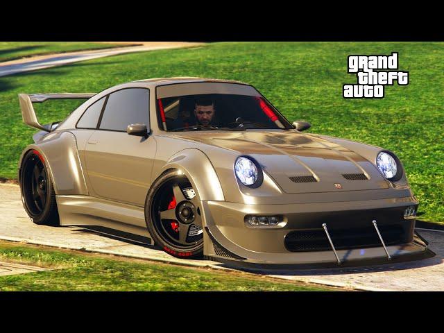 Comet Retro Custom Review & Best Customization - GTA 5 Online Benny's Porsche 911S - Clean Beautiful