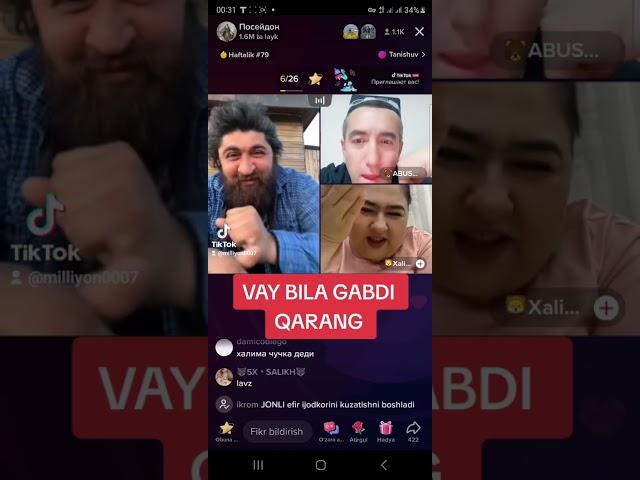 XALIMA XONIM YORIVORDI #bigo #TIKTOK #LIVE #trending #shorts