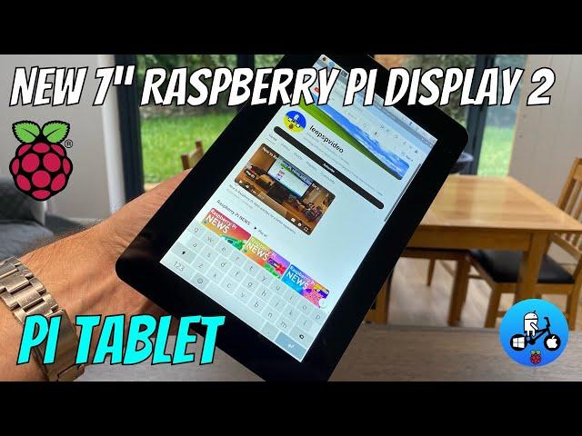 New Raspberry Pi Touch Display 2. 7" Tablet