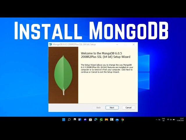 How to install MongoDB 6 on Windows 10/ Windows 11