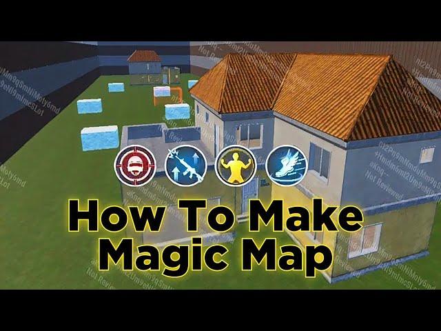 How To Make Magic Map In PUBG MOBILE | Wow Map