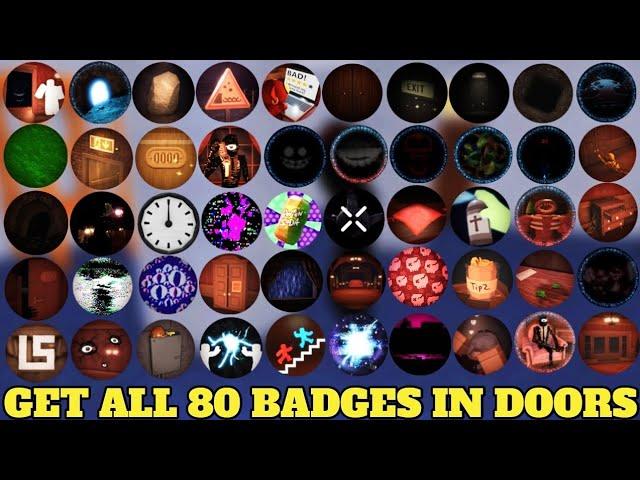 Get All 80 Badges In Doors The  Content Update