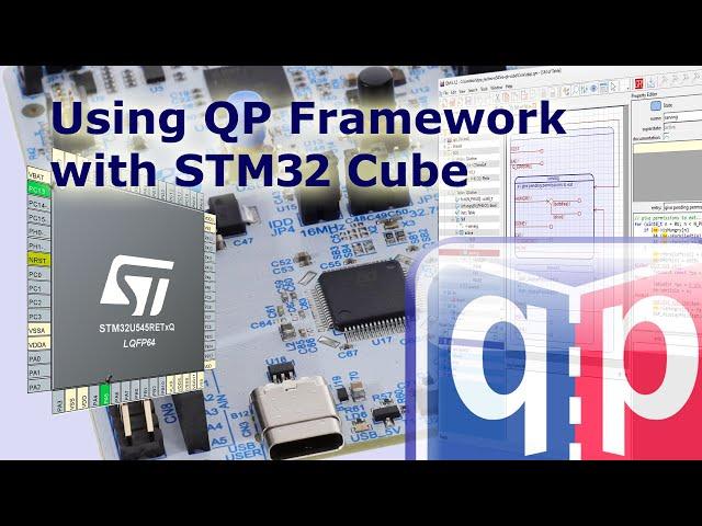 Using QP Framework with STM32 Cube IDE