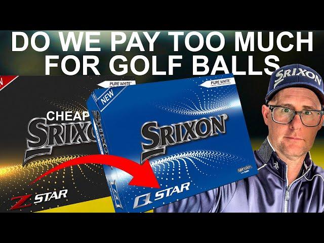 SRIXON QSTAR GOLF BALLS are we paying too much for golf balls