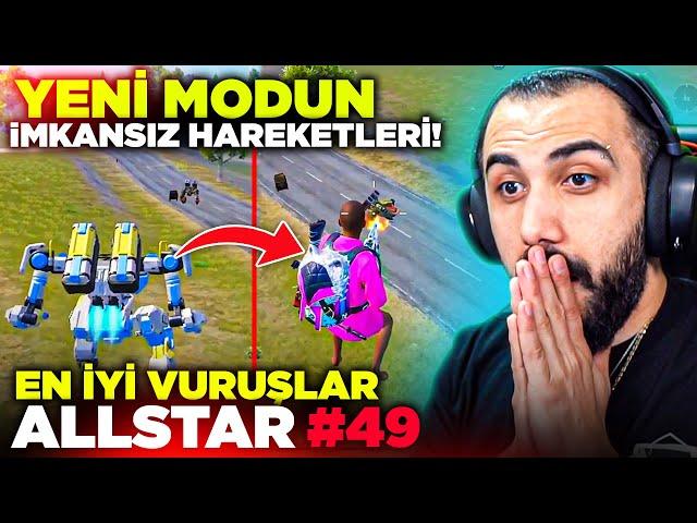 YENİ MODDA GÖRÜLMEMİŞ EN İMKANSIZ HAREKETLER!!  EN İYİ VURUŞLAR ALLSTAR #49 | PUBG MOBILE