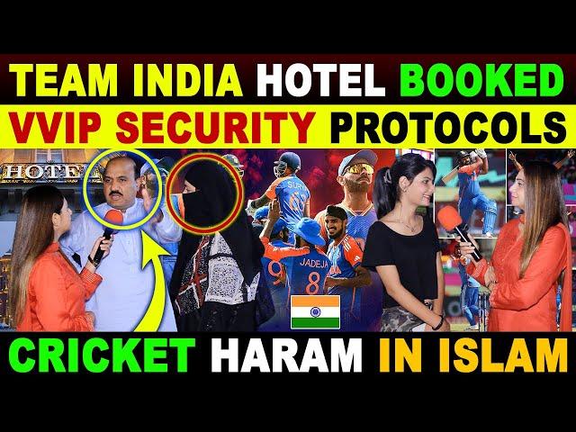 TEAM INDIA HOTEL BOOKED IN LAHORE | VVIP SECURITY PROTOCOLS ALSO FINALISED | CRAZY REACTIONS