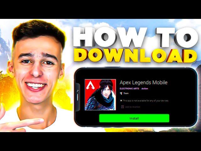 How To DOWNLOAD Apex Legends Mobile SOFT LAUNCH!