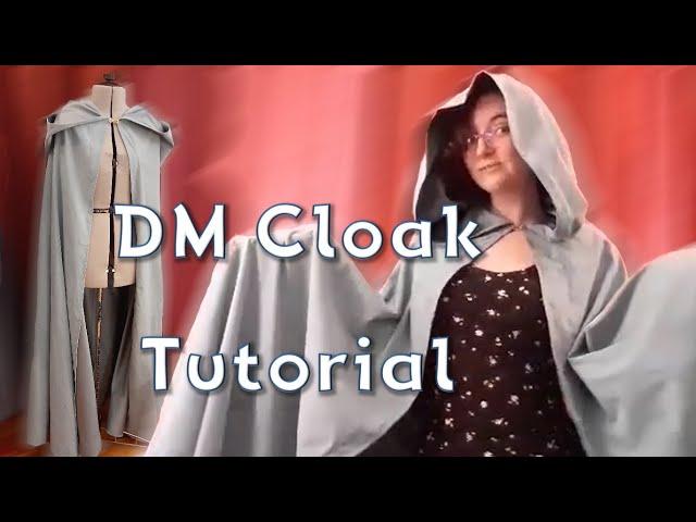 Make a D&D Dungeon Master Cloak | Tutorial with Free Pattern