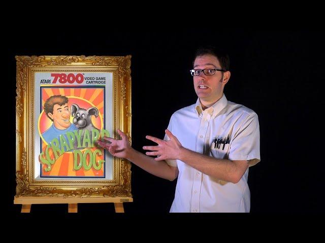 AVGN: Bad Game Cover Art #19 - Scrapyard Dog (Atari 7800)