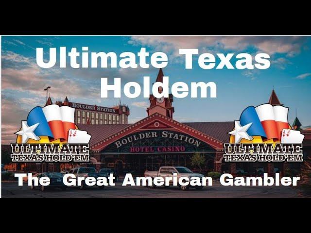 Ultimate Texas Holdem From Boulder Station Casino Las Vegas, Nevada!! What a Run!!