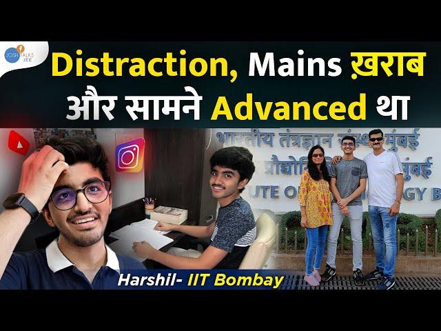 Kota नहीं गया तो सड़ेगा इधर | IIT-JEE Motivational Story Of @harshil_1.618  @JoshTalksJEE