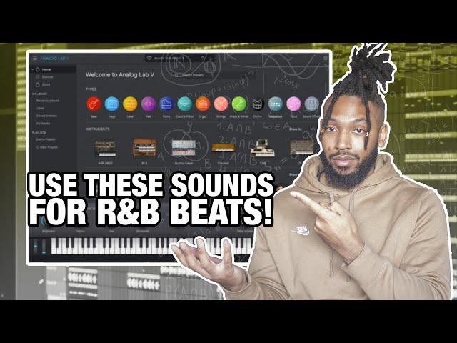 Make R&B Beats with these Stock Analog Lab Sounds!