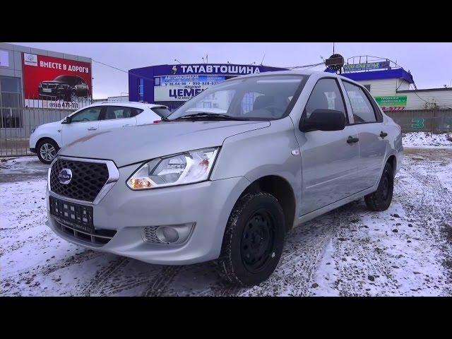 2014 Datsun on-Do. Access. Обзор (интерьер, экстерьер, двигатель).