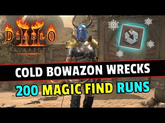 THE GREATEST ELEMENTAL BOWAZON!!! - Diablo 2 resurrected