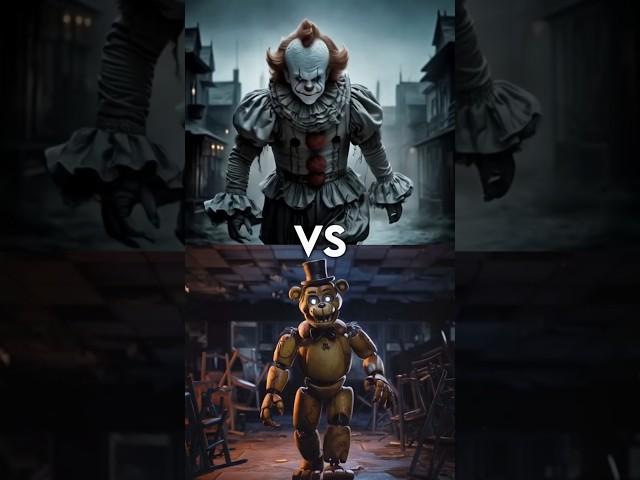 Pennywise vs Freddy Fazbear vs Anabelle, slender man, jason , voldmort, venom