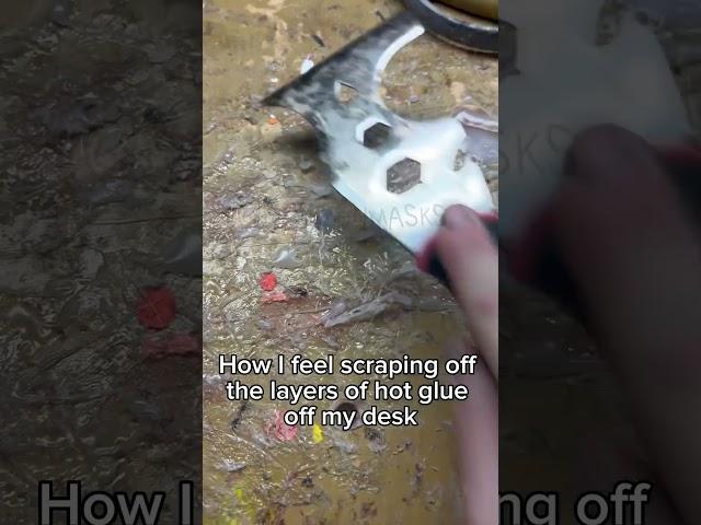 Tips on how to get it off pls  #therianmask #animalmask #masks #therian #therianthropy #crafts