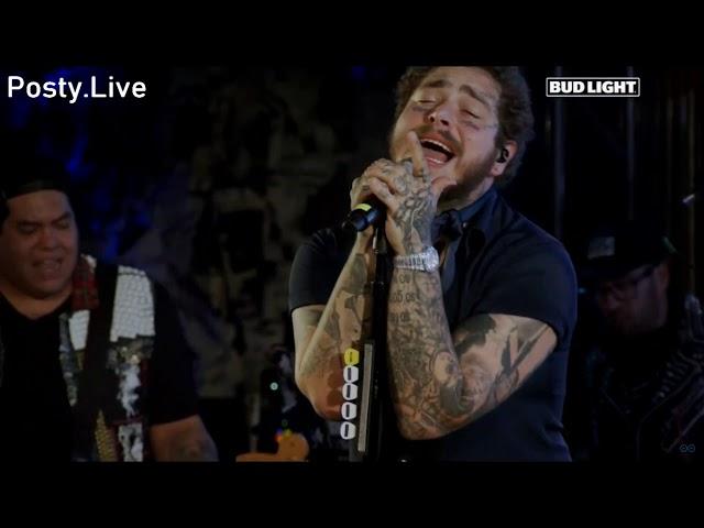 Post Malone - Better Now (Live Bud Light Tour)