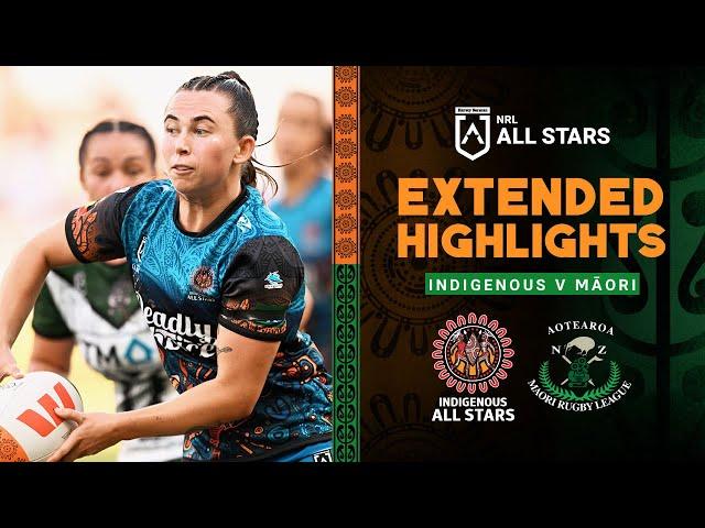 Women's Indigenous All Stars v New Zealand Maori Ferns | Extended Match Highlights