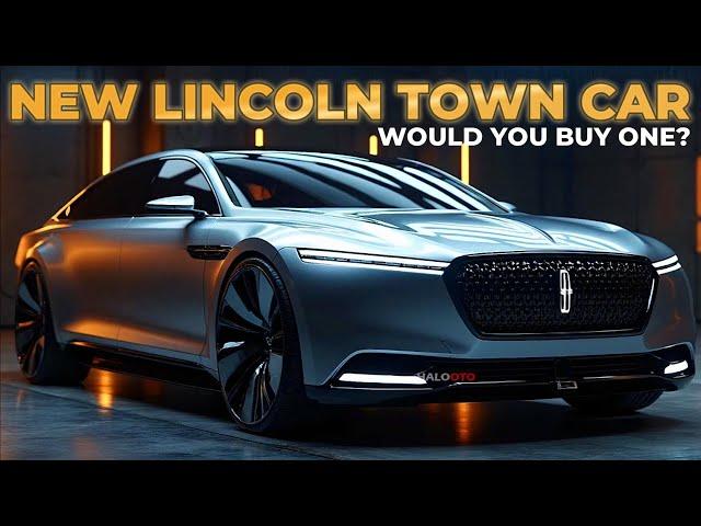 The New Lincoln Town Car - Would You Buy It?